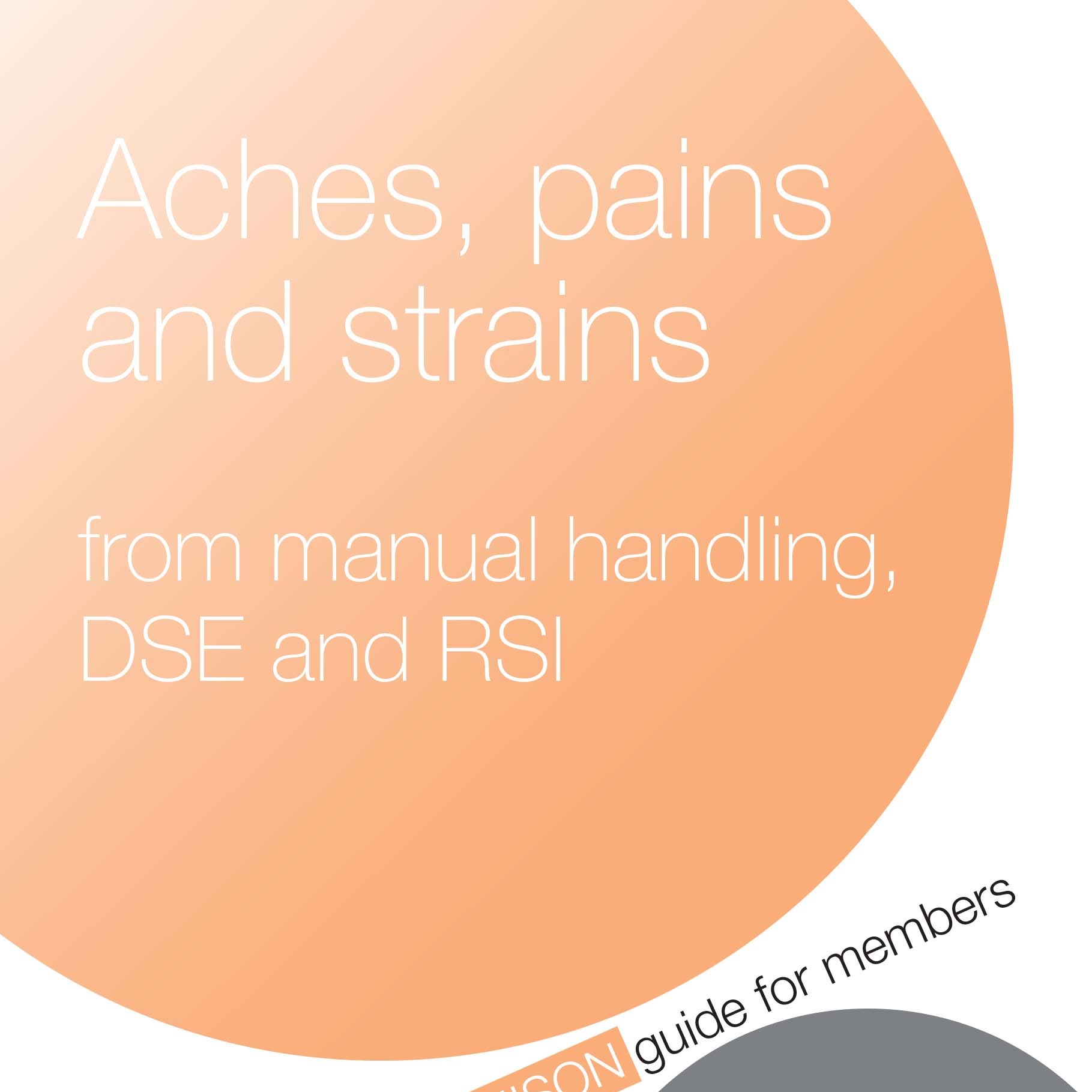 Aches, pains and strains